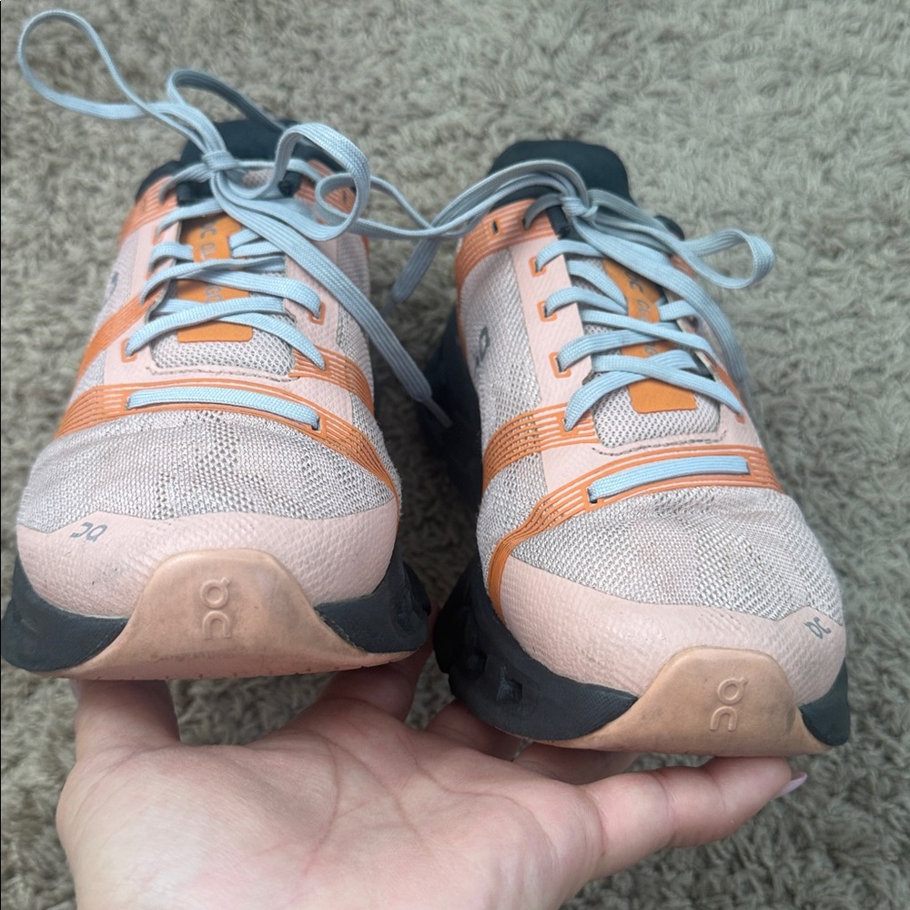 On Cloudgo Women Rose/Magnet Colorway Swiss Running Shoes Size 7.5 - Picture 5 of 11